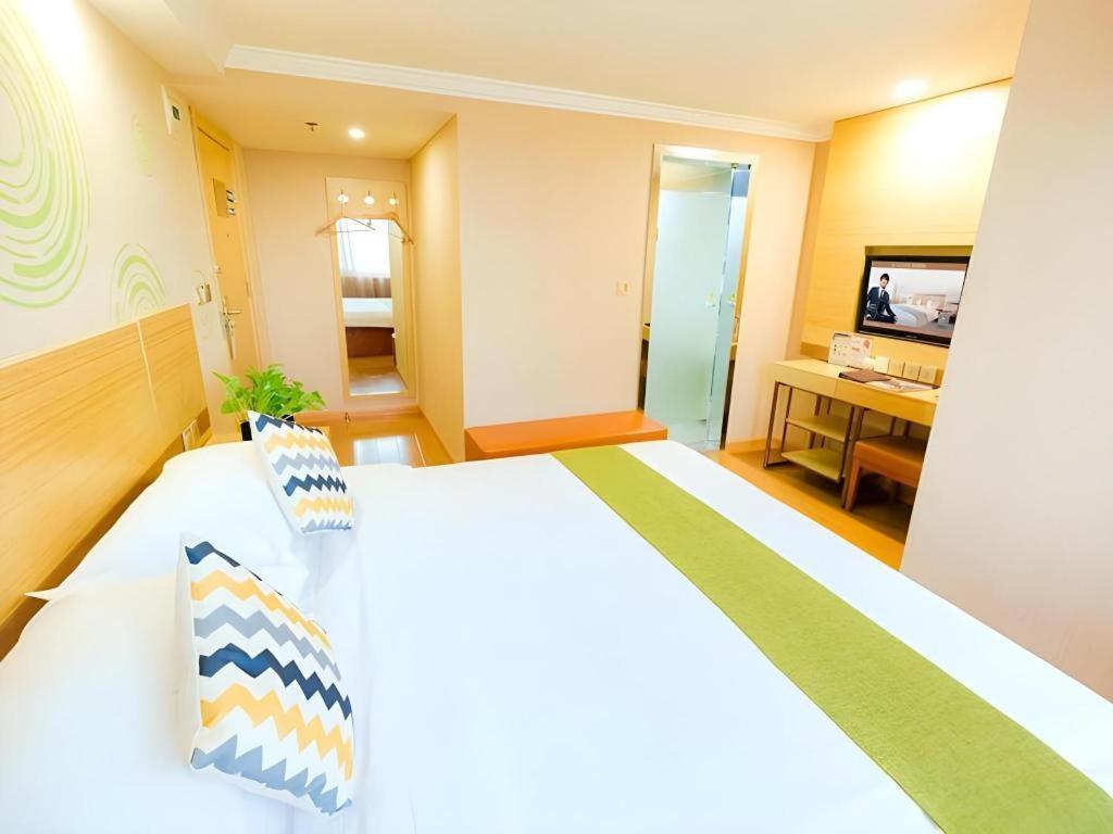 Greentree Inn Shanghai Guangxin Road Tongji Hospital Express Hotel Xangai Exterior foto