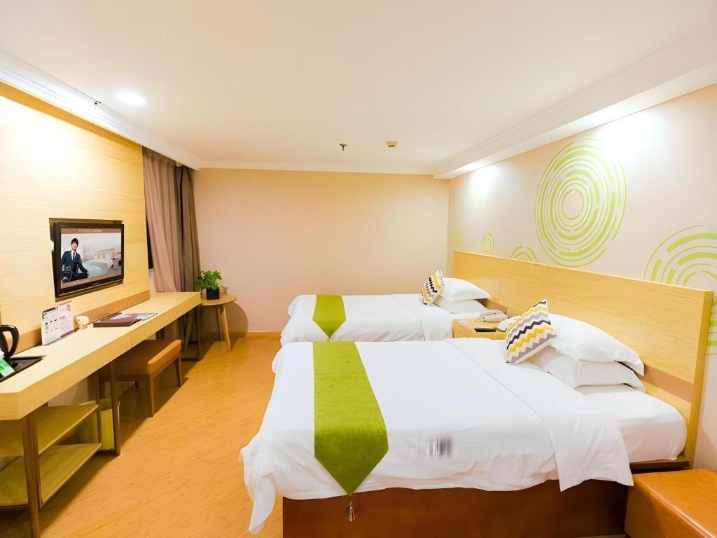 Greentree Inn Shanghai Guangxin Road Tongji Hospital Express Hotel Xangai Exterior foto