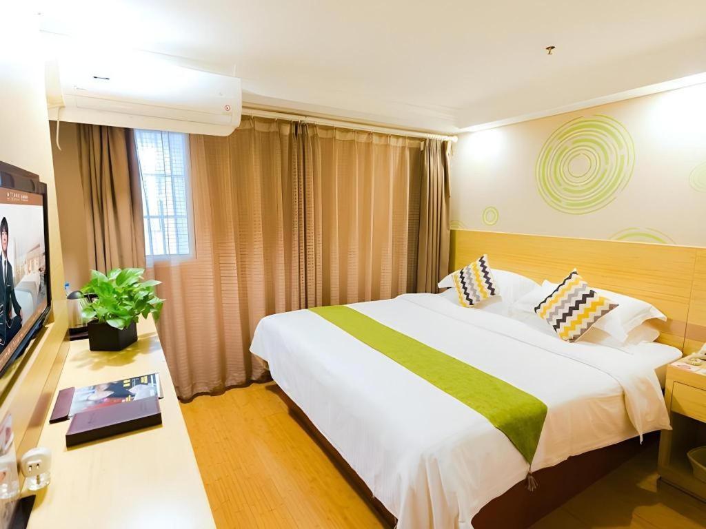 Greentree Inn Shanghai Guangxin Road Tongji Hospital Express Hotel Xangai Exterior foto