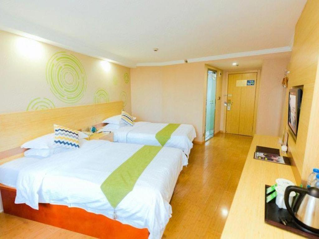 Greentree Inn Shanghai Guangxin Road Tongji Hospital Express Hotel Xangai Exterior foto