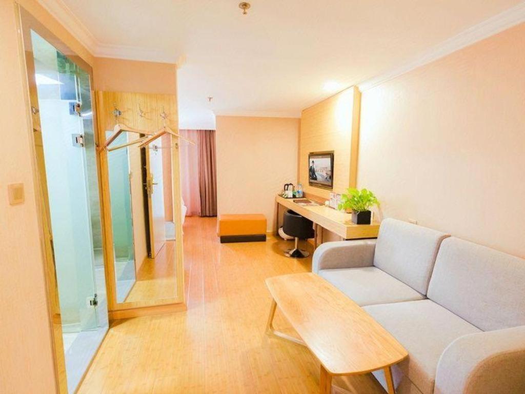 Greentree Inn Shanghai Guangxin Road Tongji Hospital Express Hotel Xangai Exterior foto