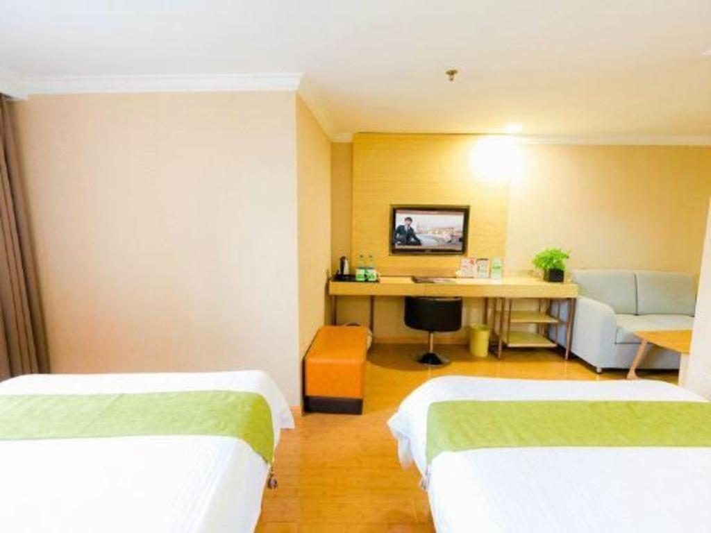 Greentree Inn Shanghai Guangxin Road Tongji Hospital Express Hotel Xangai Exterior foto