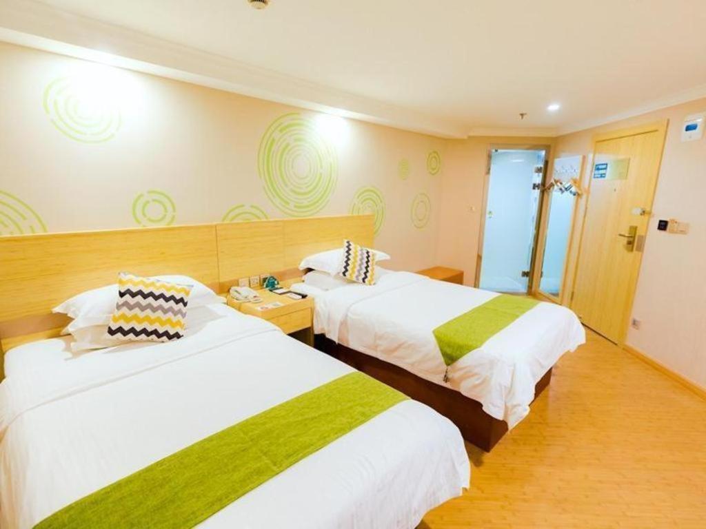 Greentree Inn Shanghai Guangxin Road Tongji Hospital Express Hotel Xangai Exterior foto
