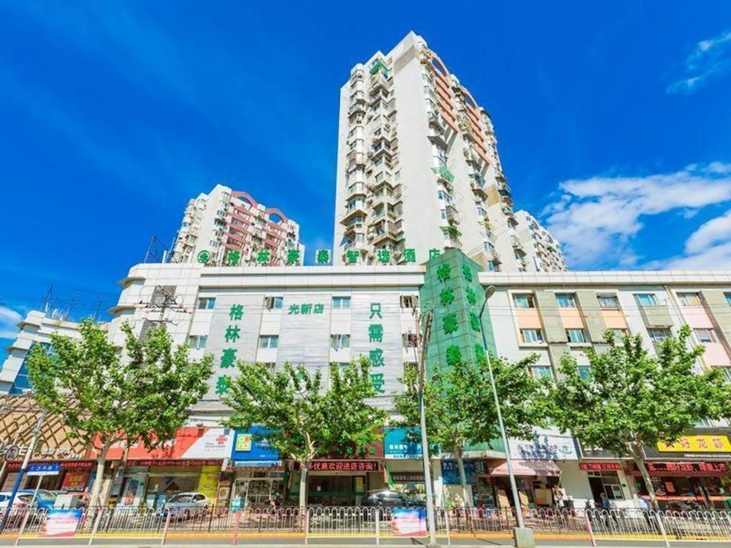 Greentree Inn Shanghai Guangxin Road Tongji Hospital Express Hotel Xangai Exterior foto
