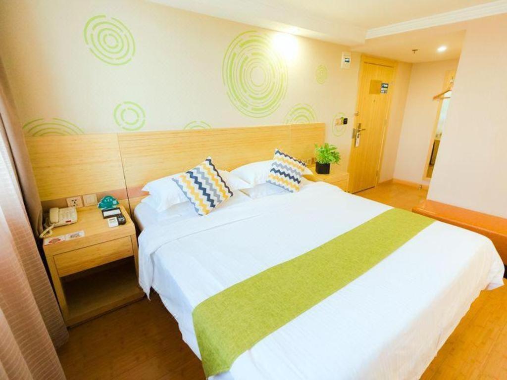 Greentree Inn Shanghai Guangxin Road Tongji Hospital Express Hotel Xangai Exterior foto