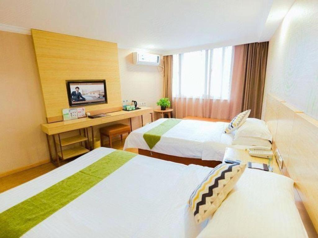 Greentree Inn Shanghai Guangxin Road Tongji Hospital Express Hotel Xangai Exterior foto