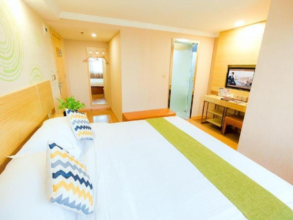 Greentree Inn Shanghai Guangxin Road Tongji Hospital Express Hotel Xangai Exterior foto