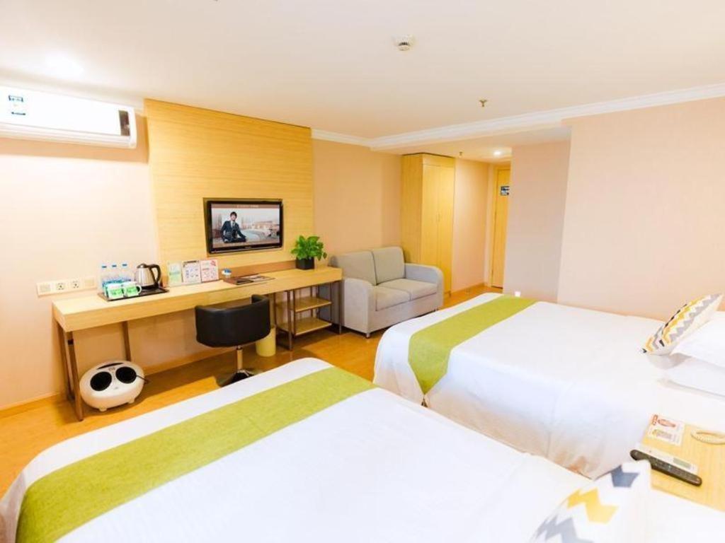 Greentree Inn Shanghai Guangxin Road Tongji Hospital Express Hotel Xangai Exterior foto