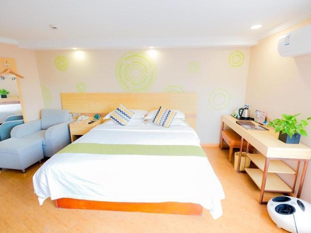 Greentree Inn Shanghai Guangxin Road Tongji Hospital Express Hotel Xangai Exterior foto