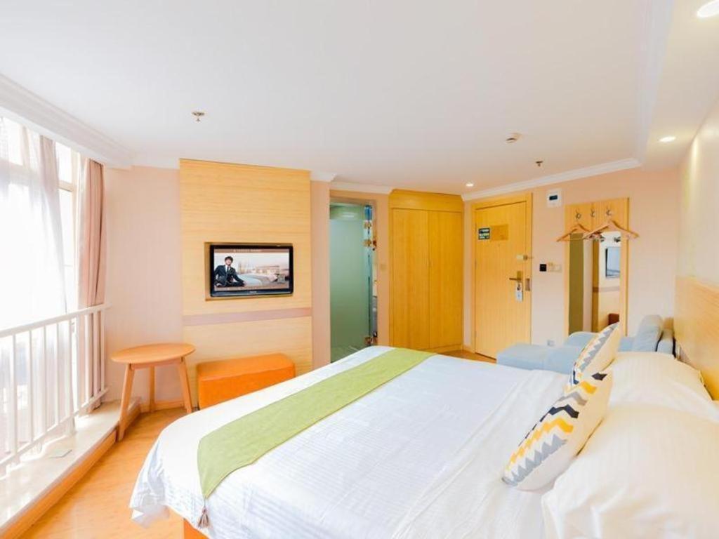 Greentree Inn Shanghai Guangxin Road Tongji Hospital Express Hotel Xangai Exterior foto