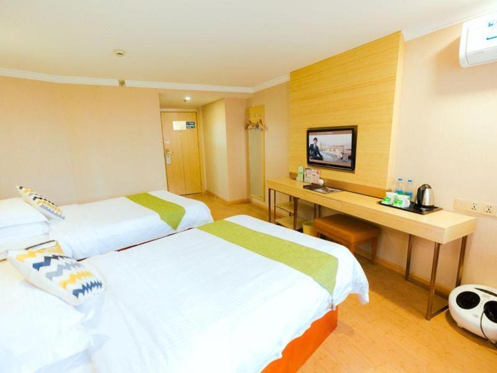 Greentree Inn Shanghai Guangxin Road Tongji Hospital Express Hotel Xangai Exterior foto