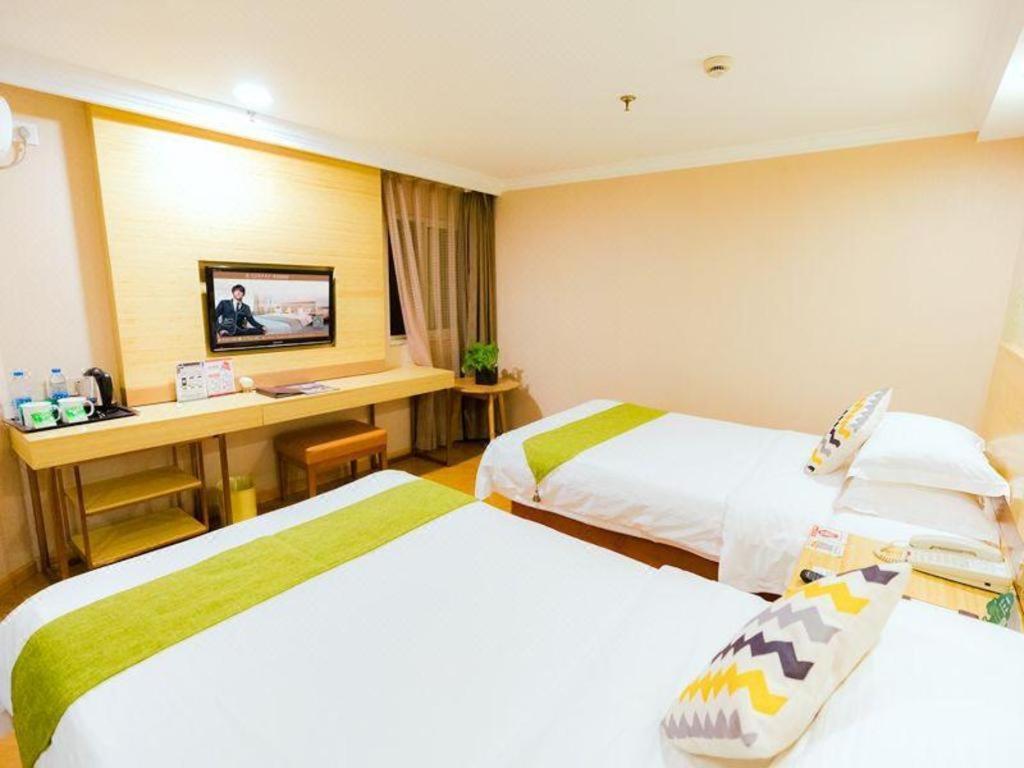 Greentree Inn Shanghai Guangxin Road Tongji Hospital Express Hotel Xangai Exterior foto